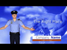 Security Alarm Installation Business 3D Animated Male Spokesperson Promo Video