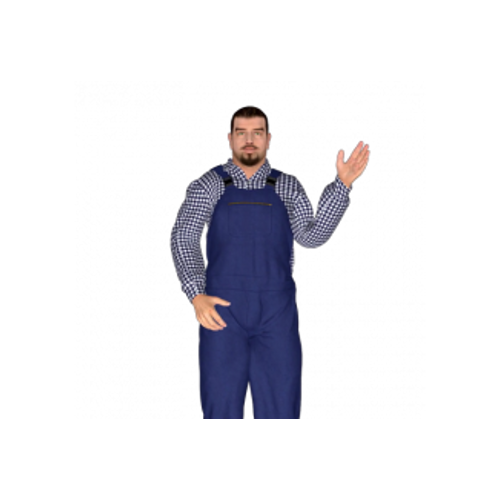 White/Caucasion Male Wearing Overalls Custom 3D Animation Promo Video