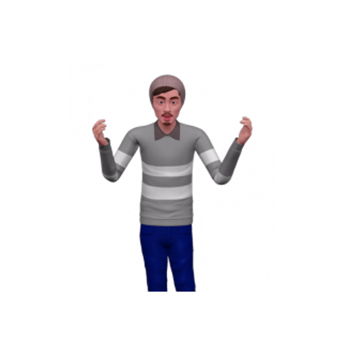 Japanese Male Business Casual Custom 3D Animation Promo Video