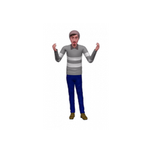 Japanese Male Business Casual Custom 3D Animation Promo Video