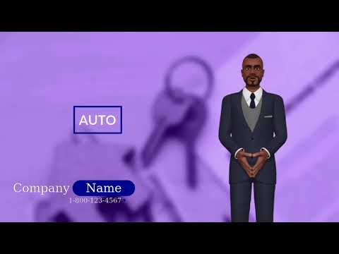 Insurance Agent 3D Animated Male Spokesperson Promo Video